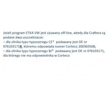 Simering arbore cotit