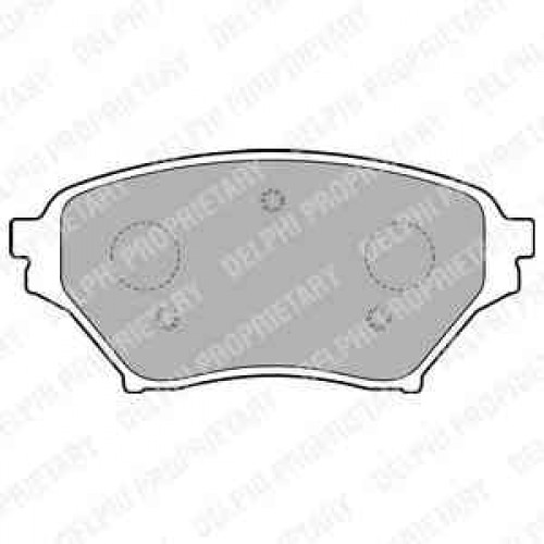 Set placute frana
