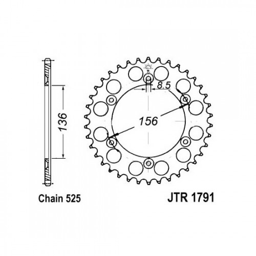Pinion spate