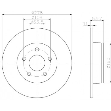 Disc frana