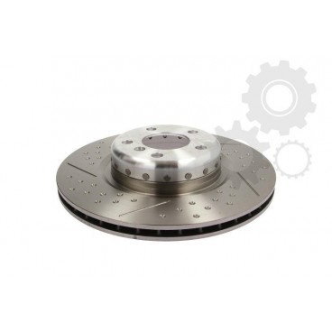 Two-piece brake disk