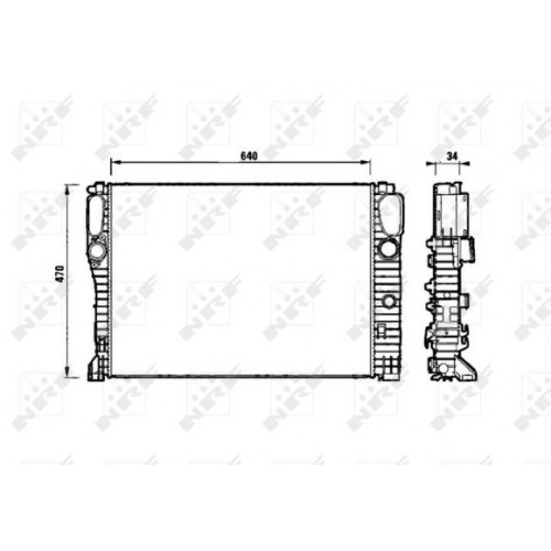 Radiator racire cu apa