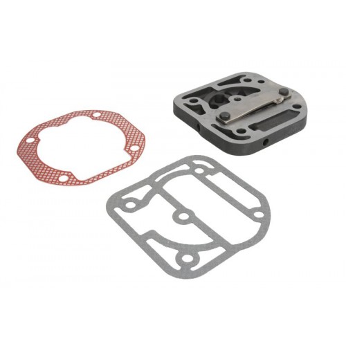 Compressor head intermediate plate