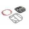 Compressor head intermediate plate
