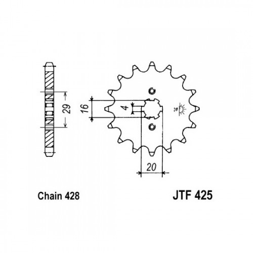 Pinion fata