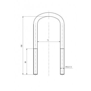 Leaf spring shackle