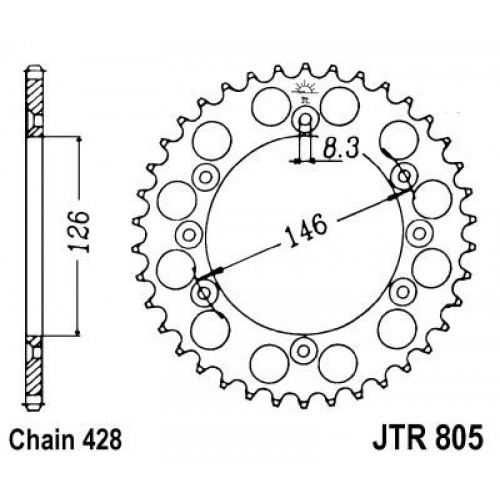 Pinion spate