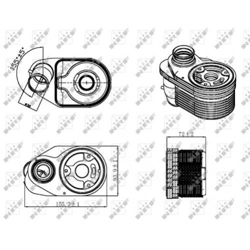 Radiator ulei