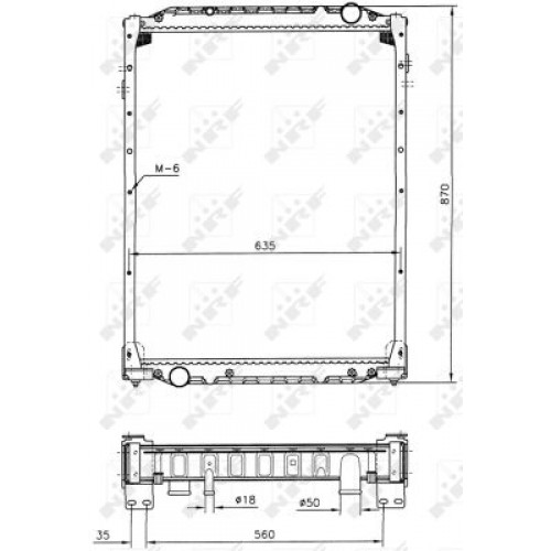Radiator racire cu apa