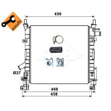 Radiator racire cu apa
