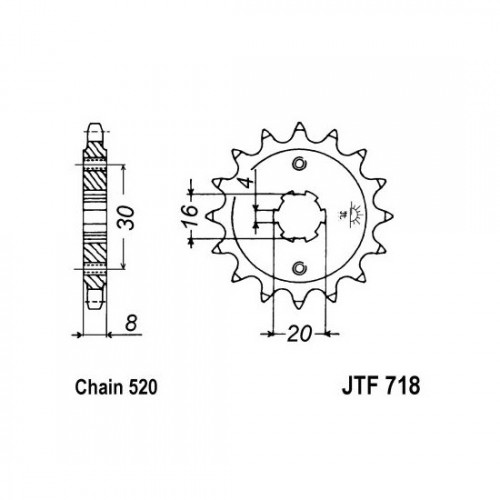 Pinion fata