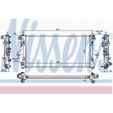 Radiator racire cu apa