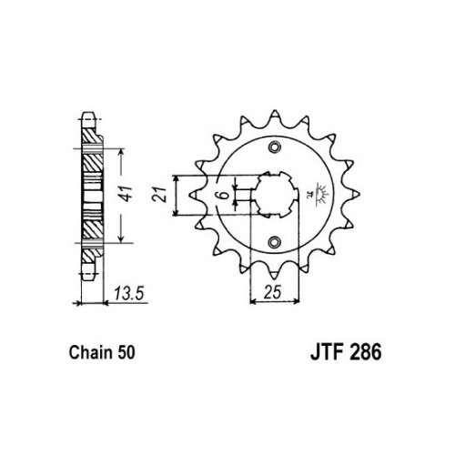 Pinion fata