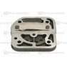 Compressor head intermediate plate