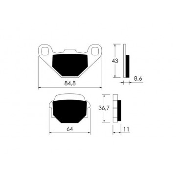 Placute frana