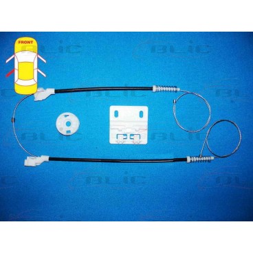 Elemente macara geam