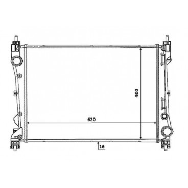 Radiator racire cu apa