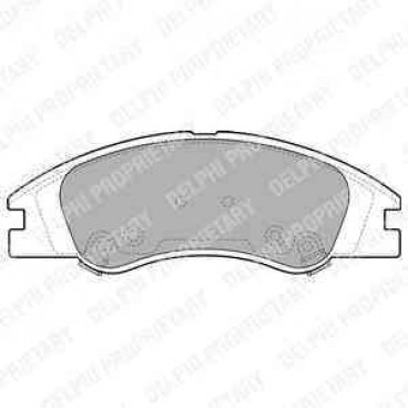 Set placute frana