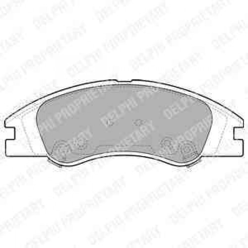Set placute frana