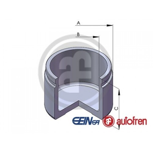 Piston etrier