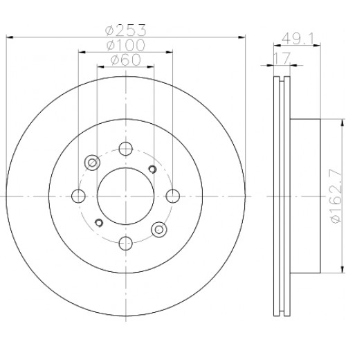 Disc frana