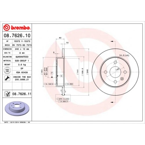 Disc frana