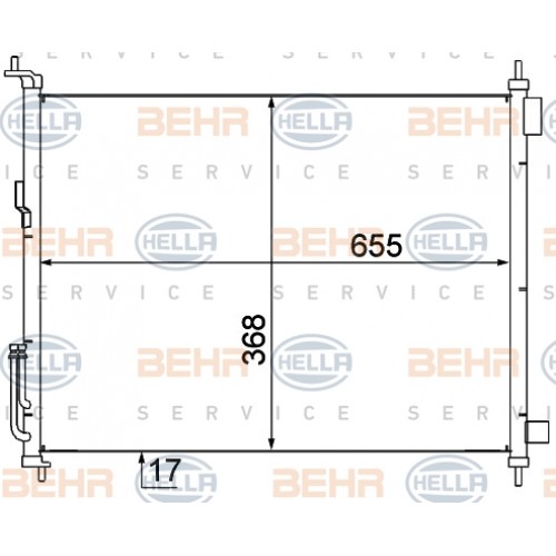 Radiator aer conditionat