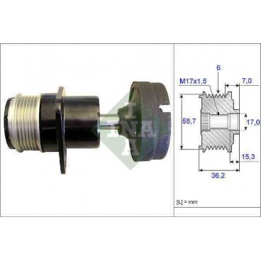 Fulie alternator
