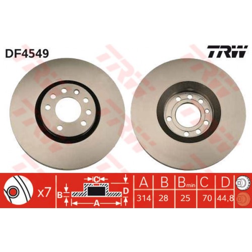 Disc frana