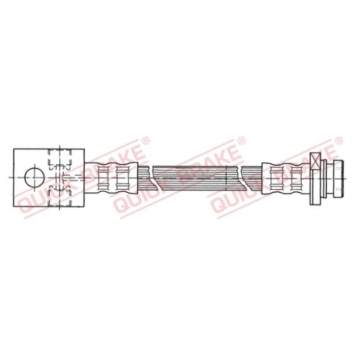 Furtun elastic frana