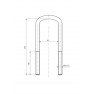 Leaf spring shackle
