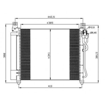 Radiator aer conditionat
