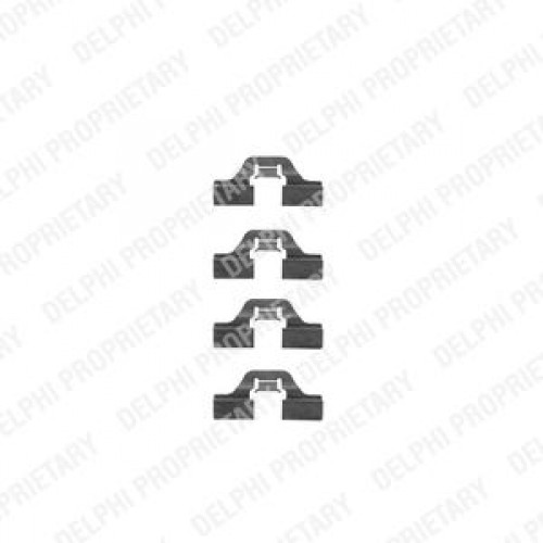 Kit de montaj placute frana Kit de montaj placute frana