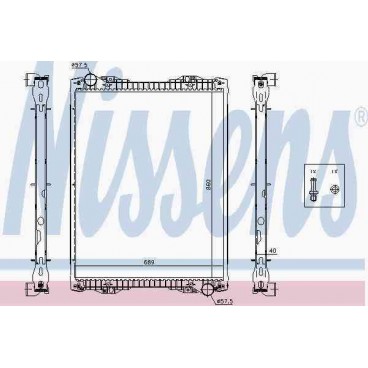 Radiator racire cu apa