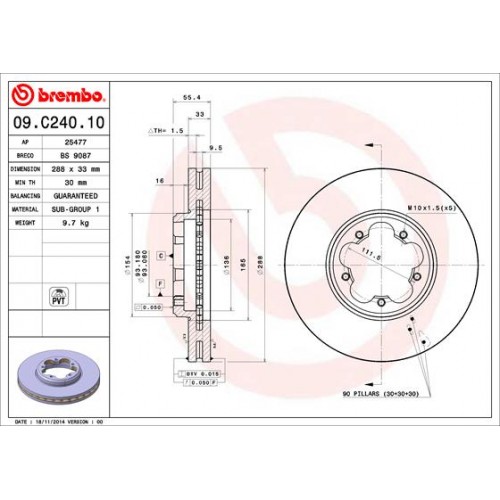 Disc frana