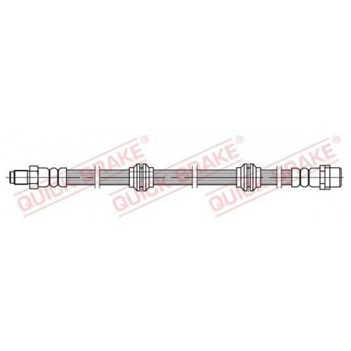 Furtun elastic frana