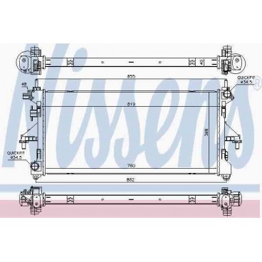 Radiator racire cu apa
