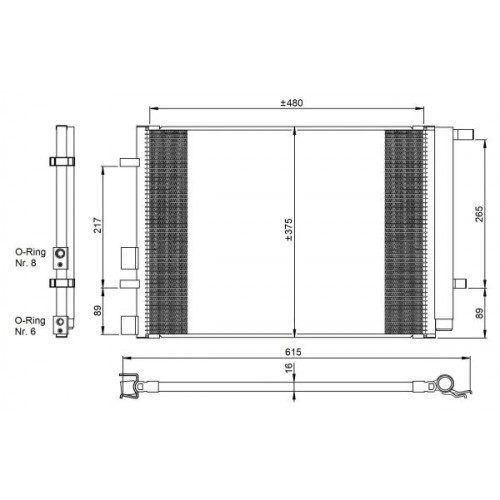 Radiator aer conditionat