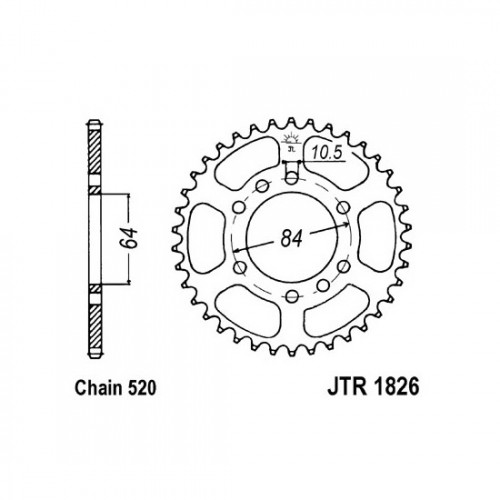 Pinion spate
