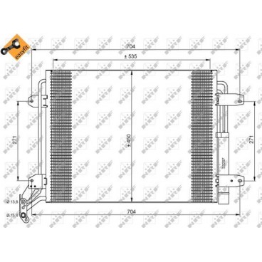 Radiator aer conditionat