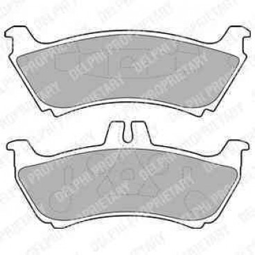 Set placute frana