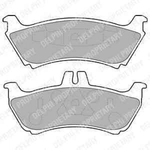 Set placute frana