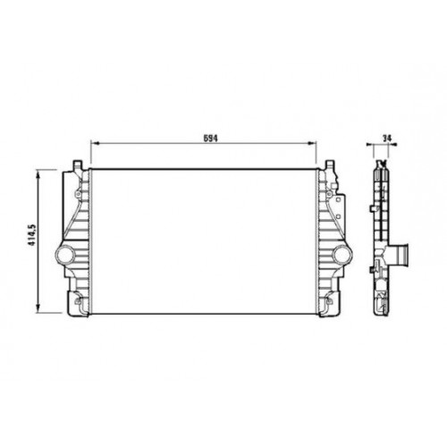 Radiator aer