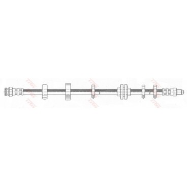 Furtun elastic frana