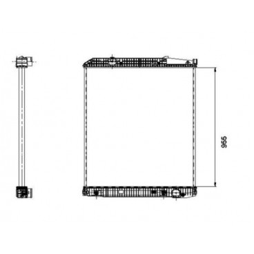 Radiator racire cu apa