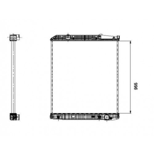 Radiator racire cu apa