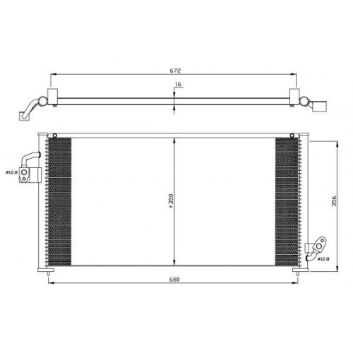 Radiator aer conditionat
