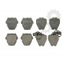 Set placute frana