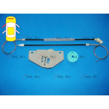 Elemente macara geam