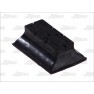 Leaf spring rubber cushion
